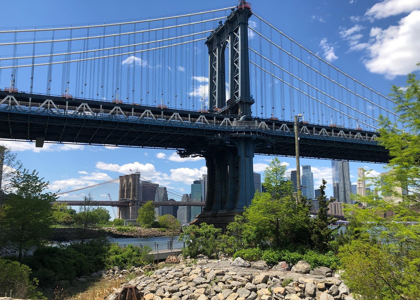 Walking tour in Manhattan Brooklyn Bridge and Waterfront